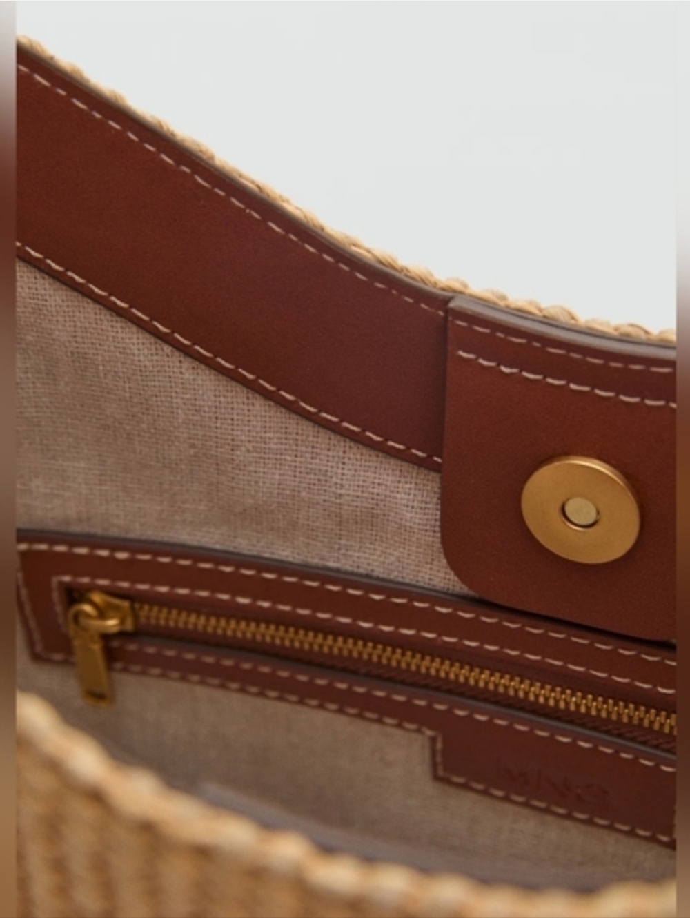 MANGO Ruffia Shoulder Bag - Picture 5 of 5